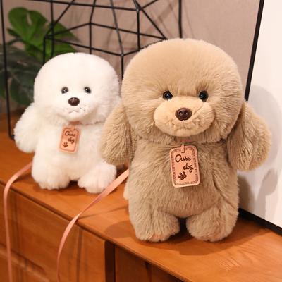 New Long-haired Dog Doll Cute Plush Toy Dog Doll Poodle Creative Birthday Gift