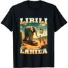 Lirili Larila Rolig Italiensk Hjärnröta Elefant Med Sandaler T-shirt