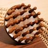 Wooden Scalp Massager Brush Portable Hair Growth Head Relaxation Massage Tool Men Women Wet Dry Hair Scalp Care Scrubber Gua Sha Brush