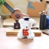 Small Plush Bear Keychain Pendant With Short Bags Ornament Casual Gifts Doll