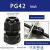 Nylon Waterproof Cable Connector Gland, M/PG Type, Flame Retardant, Sealed Threaded