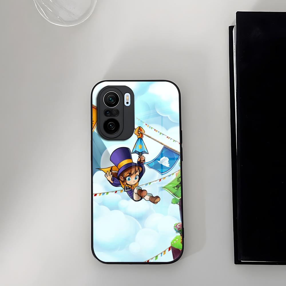 

A Hat In Time AHIT Phone Case Tempered Glass For Xiaomi 15 14 12 Lite Pro 13 11t POCO M6 M5 X6 X5 X3 F5 F6 Pro Cover POCO M6 5G
