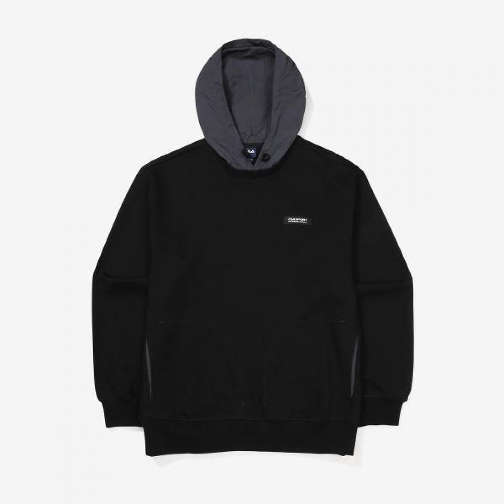 Fila Woven Mix Hoodie Model blacks/90