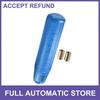 ONE Gear Shift Knob Stick 20cm Faux Crystal Universal for Vehicle Acrylic Blue