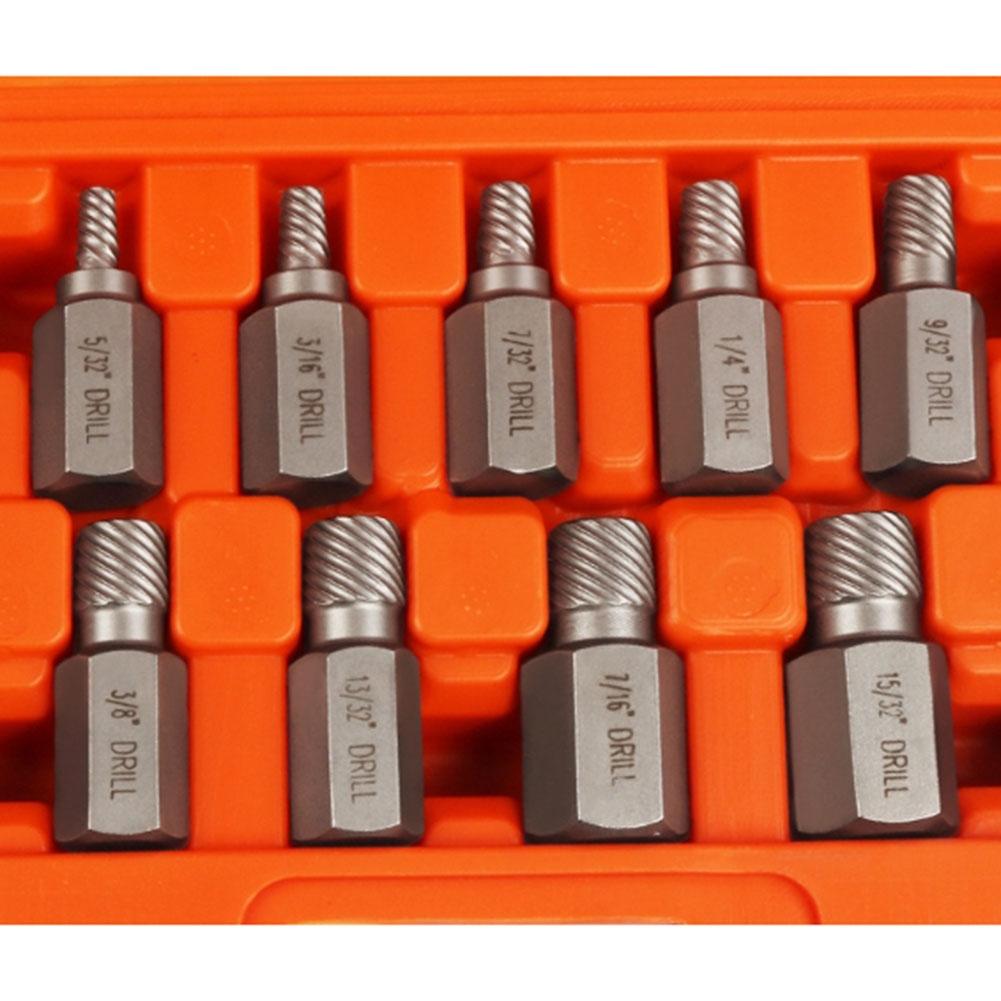 Broken Bolt Damaged Screw Extractor Set Boxed Amount Home Renovations