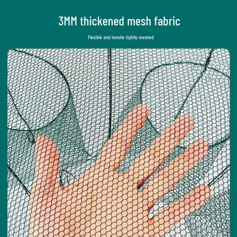 Automatic Folding Fishing & Shrimp Trap Cage