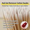 3 Pack Pointed Makeup Swabs, White Precision Tip Applicators for Eyeliner Cleanup, Brow Shaping, Nail Art Touch Ups, 2.76 Inch