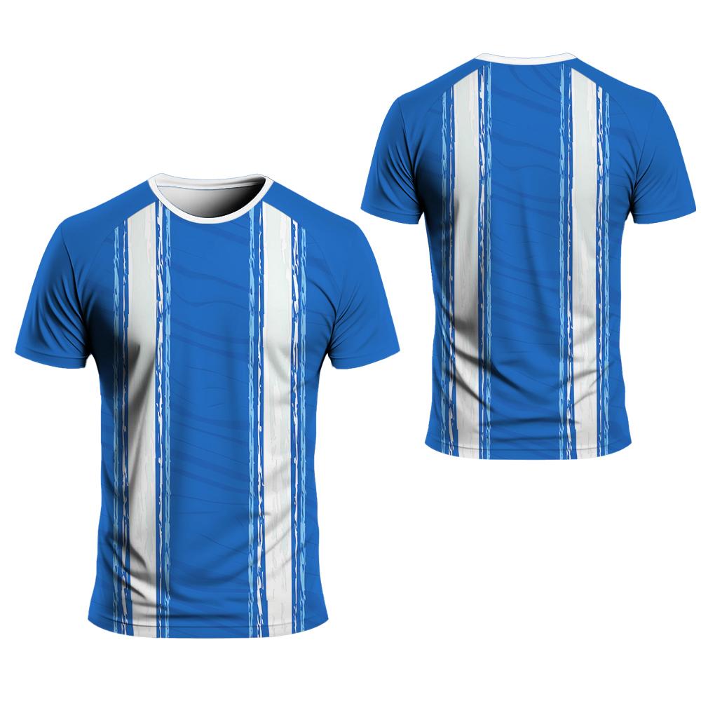 Men's Sports 3D Printing New Sportswear Quick-drying Crewneck T-shirt Men's and Women's Outdoor Loose Tops