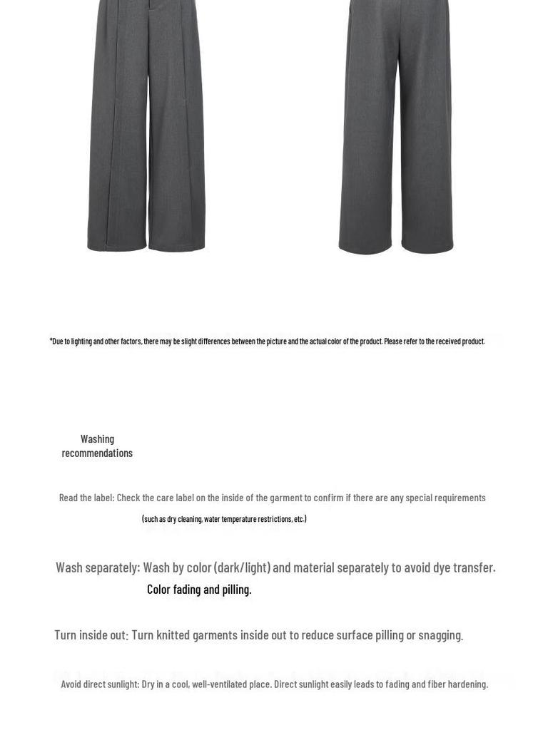 VEROMODA 2025 Winter Belted Loose Casual Trousers