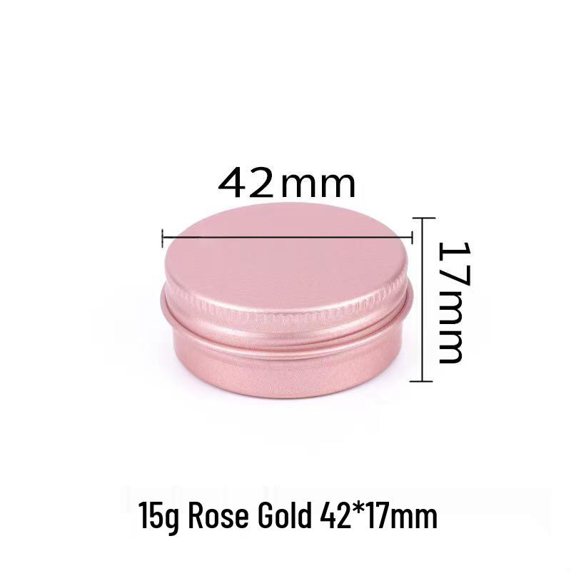5g-250g Multi-Size Multi-Color Threaded Aluminum Tea Box Metal Can