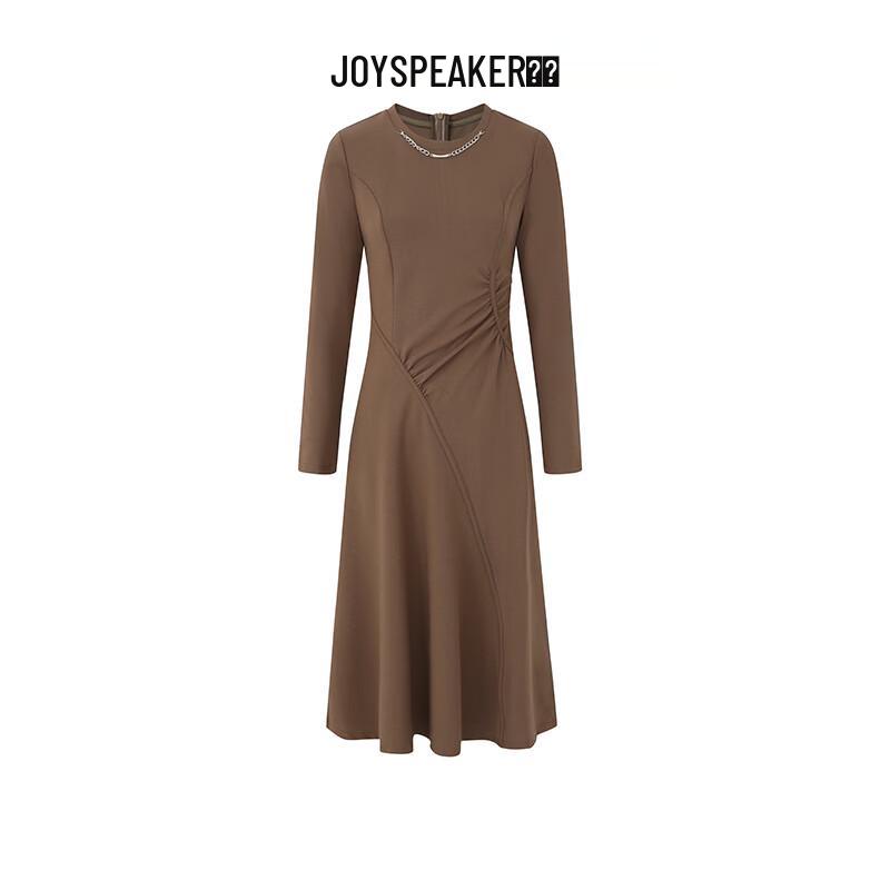

JOY SPEAKER 2025 Spring Elegant Mid-Length Dress M