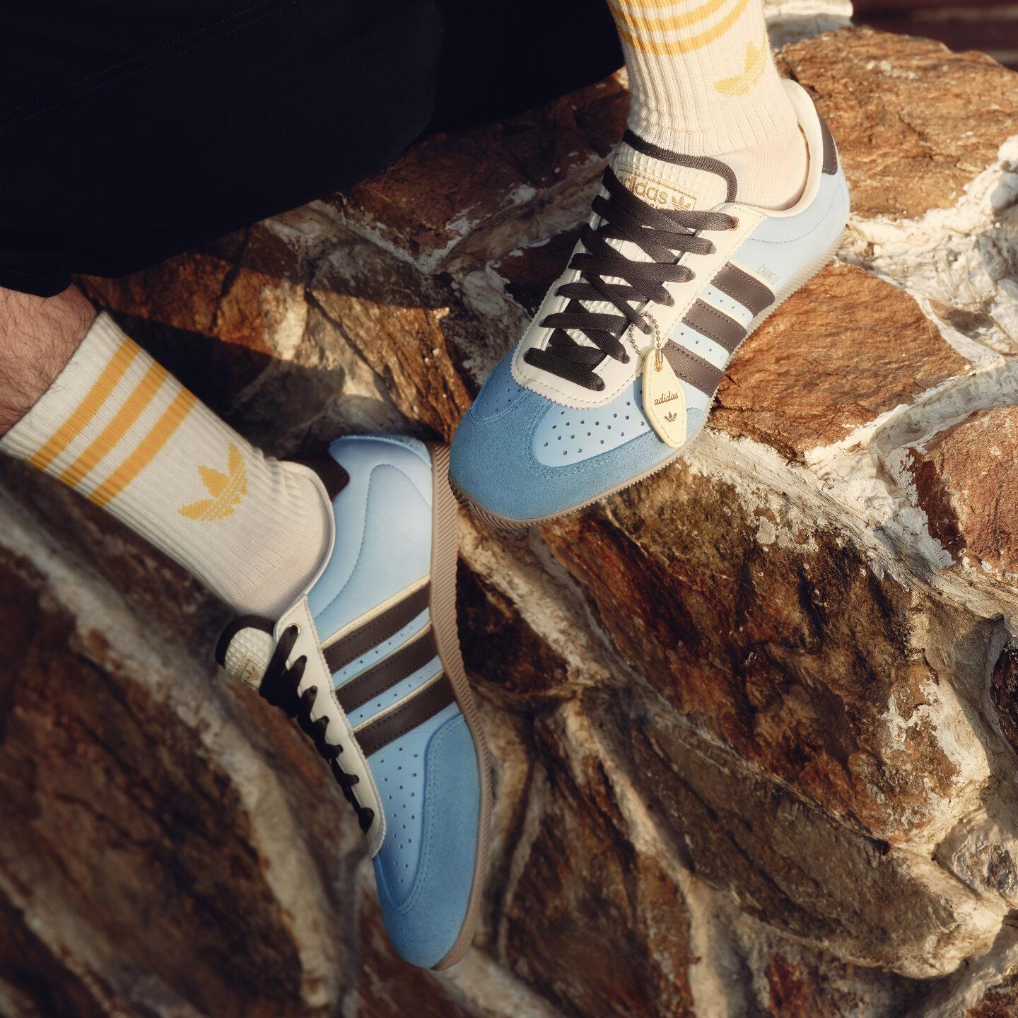 Adidas Originals CHANGLE German Army Trainers Women s Blue Brown 40.5