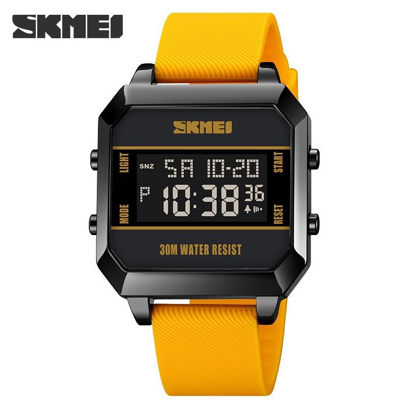 Electronic watch Fashion multi-functional male student sports watch Waterproof chronograph stopwatch Trendy brand men's electronic watch