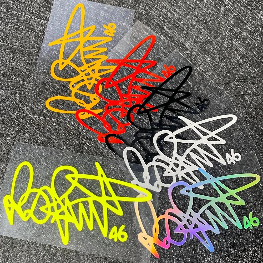 Rossi Signature Motorcycle Sticker Reflective Decal for Honda Monkey 125 CBR900 Rr Sc 33 Hornet 600 MSX 125 ADV 350 CB1000