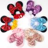 3 Pcs Cute Mouse Ears Hair Scrunchies 12 Styles Velvet Bows for Women Girls Birthday Date Amusement Park Party Hair Bands