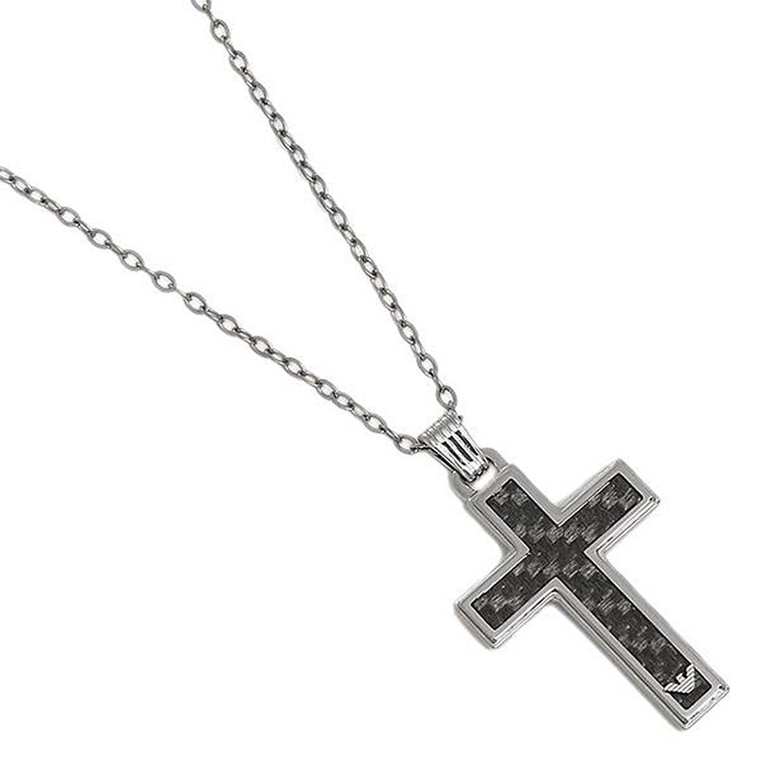 

EMPORIO ARMANI Necklace EMPORIO ARMANI EGS1705040 Necklace Silver (Emporio Armani) Men s [Item]