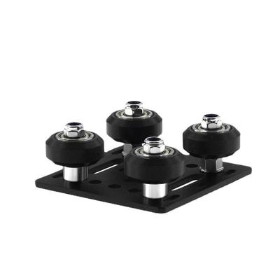 Aluminum Profiles Four-Wheels For 3D Printer Parts Openbuild V Gantry Plat Set Special Slide Plate Pulley For 2020 V-slot