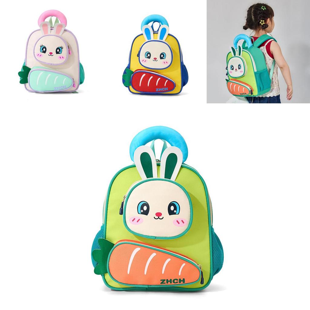 Animal Pattern Toddler Backpack For Children Nylon Durable School Bag With Padded Straps