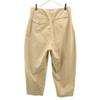 PORT BY ARK Made In Japan Tuck Wide Pants 2 Beige Men's Used