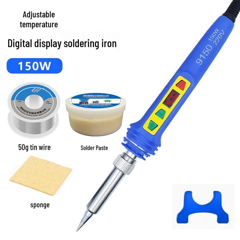 200W Industrial-Grade Electric Soldering Iron - High Power, 600° Temperature Controlled for Precision Repair and Welding.