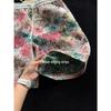 Men's Retro Floral Tie-Dye Mid-Length Summer Beach Shorts