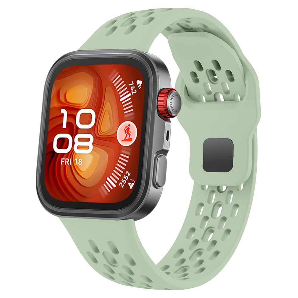 Sport Breathable Silicone Strap For HUAWEI WATCH FIT 4 Pro FIT4 / FIT 3 Wrist Band Bracelet Belt Accessories