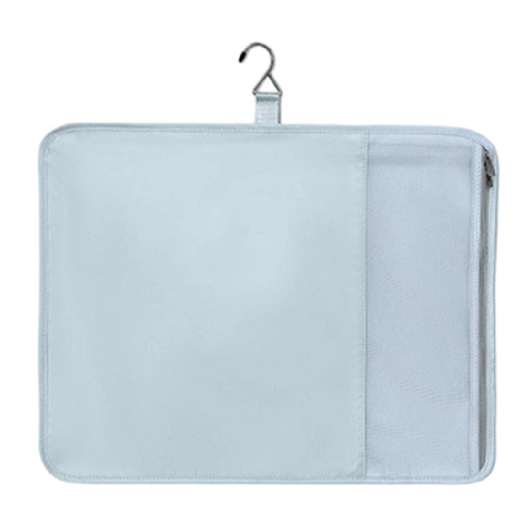 

Portable Travel Packing Organizer with Separate Pockets for Underwear Socks and Apparel Efficient Clothing Storage Bag синий