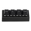 Programmable Keypad 4 Keys Support NKRO Red Switch Ctrl C V Enter Mini Mechanical Keypad for Gaming Office Media Black