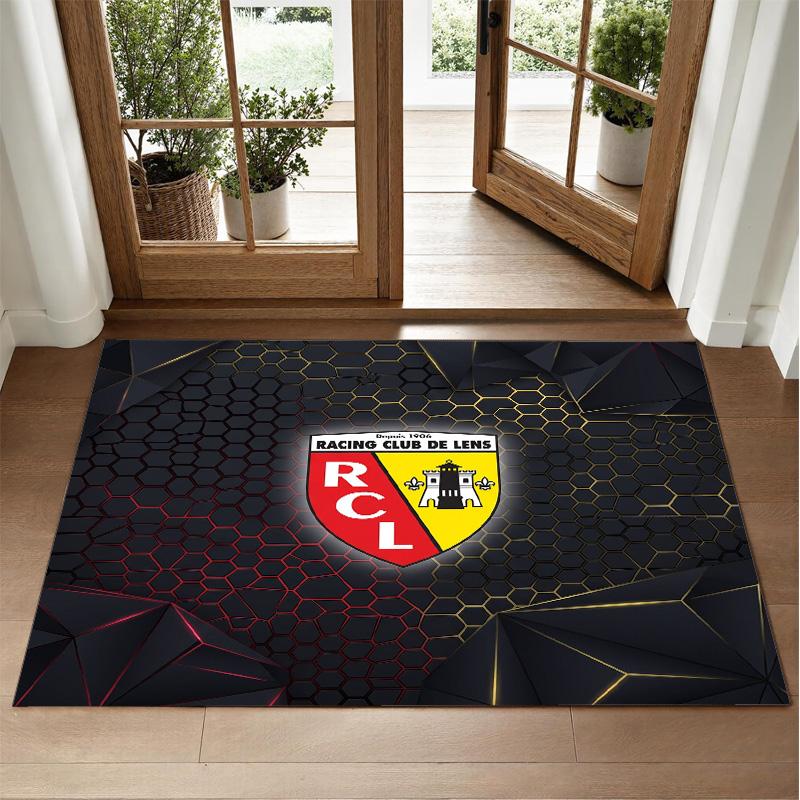 Lens FC Design Crystal Velvet Rug Soft Decorative Mat for Bedroom Entrance