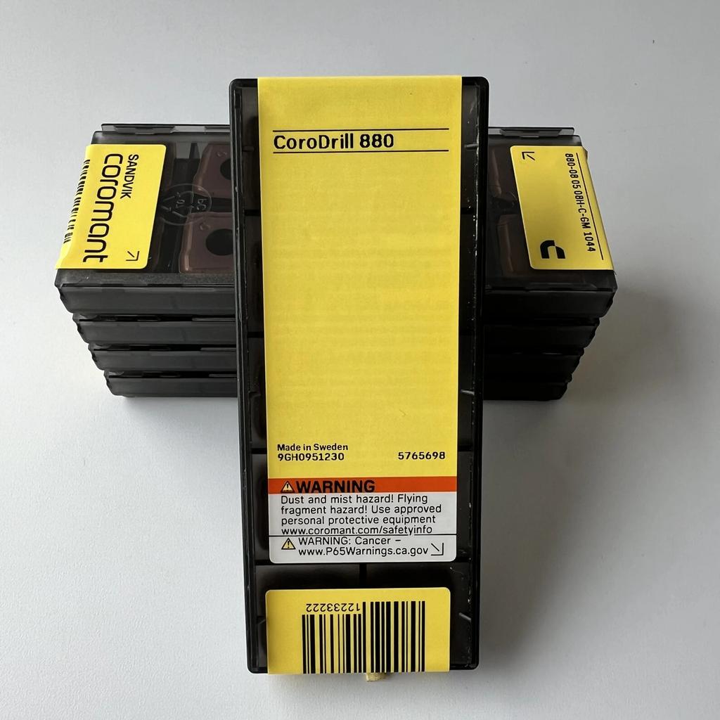 SANDVIK / 880-080508H-C-GM 1044 / Industrial indexable Carbide Inserts 10 Pcs