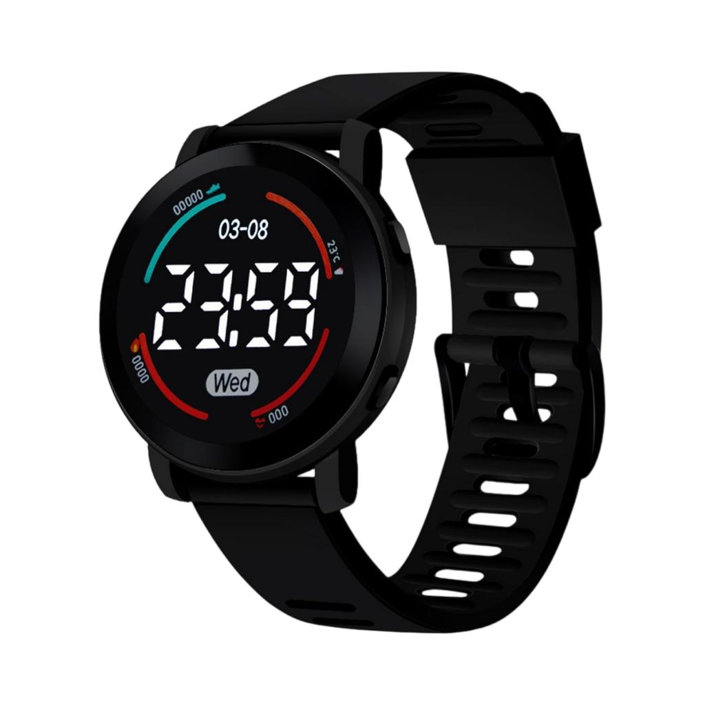Men's Digital Watch Sports Electronic Watch With Luminous Display, Running Timer, Alarm Clock, Resistant Fitness Watch For Outdoor Activities
