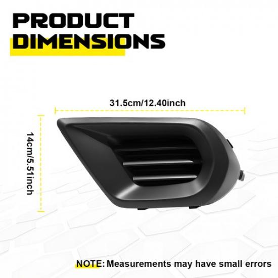 Left LH Side Fog Light Trim Cover Bezel For 2014-2016 Subaru Forester SU1038104