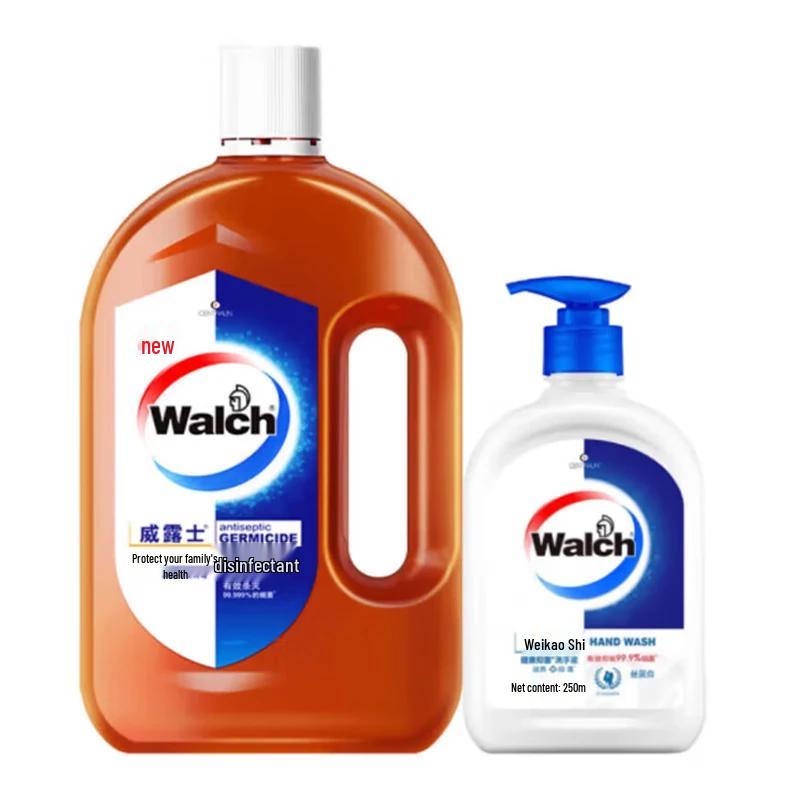 Walch Laundry & Home Disinfectant & Hand Sanitizer Set