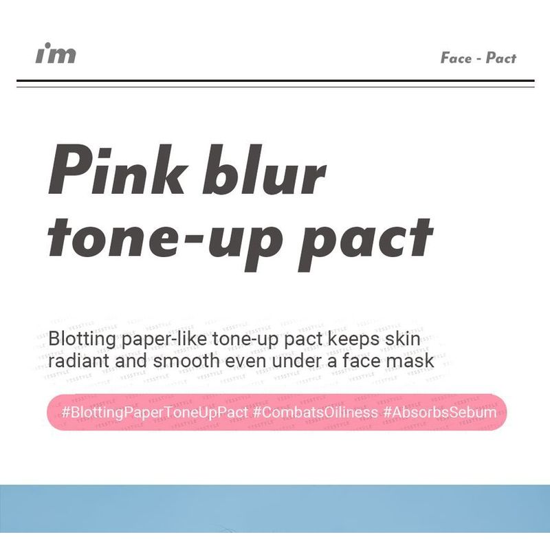 I'M MEME Pink Blur Tone Up Pact