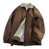 Giacca da donna primavera autunno trench a maniche lunghe con risvolto tasche con abbottonatura con cerniera giacca a vento casual streetwear