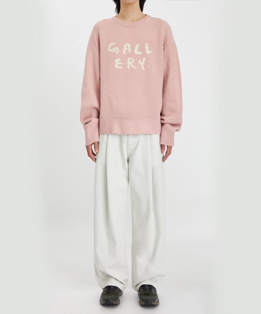 1011 GALLERY Gallery Logo Knit