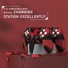 Protective Cover for PlayVital Ps5 Improved Silicone Cover Compatible with Charging 12 Thumb Grip Caps and 4 Stickers 3D Stud and Shockproof