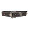 Imitation Crocodile Skin Pattern Belts for Woman European Style Classical Metal Buckle Apparel Accessories
