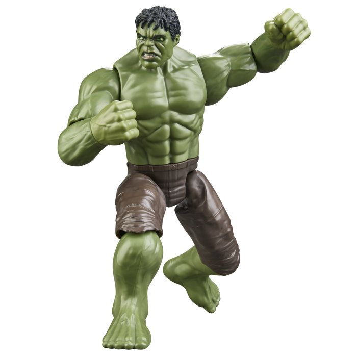 Figurine Hulk de 29,5 cm, jouets de super-héros pour enfants, Marvel Spider-Man: Brand New Day Titan Series, dès 4 ans
