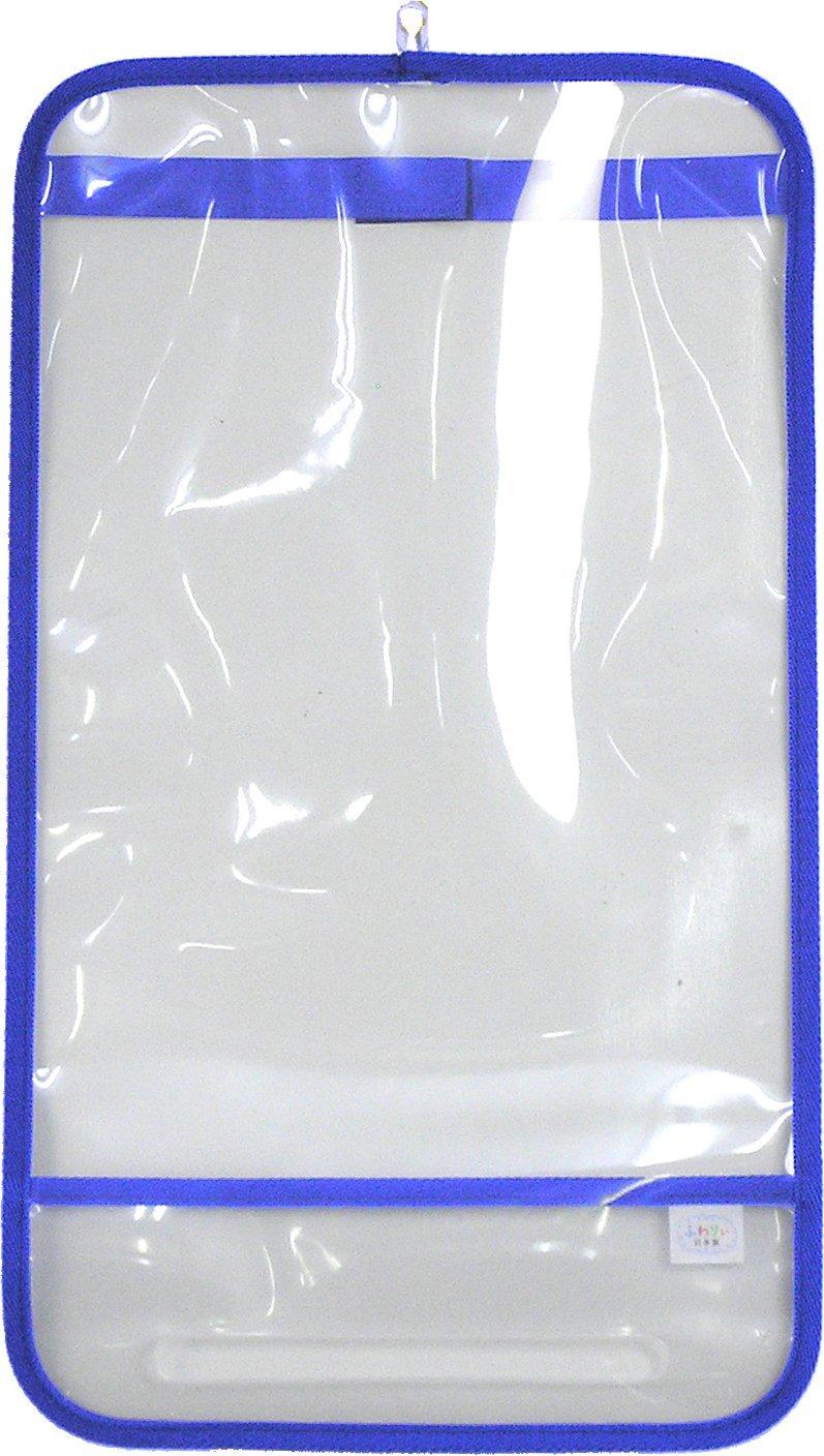 

Genuine Fuwarii School Backpack Transparent Long Made in Fits Standard A4 Flat File School Backpacks Cover, Design, Size, Japan, (Blue) синий