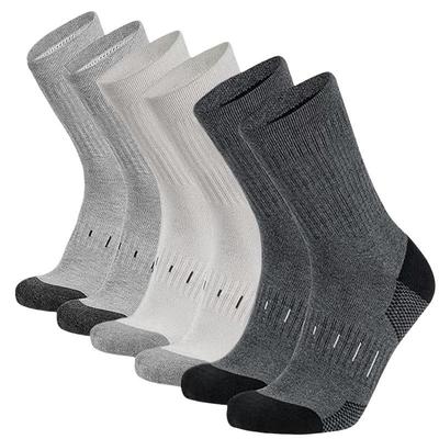 Men's High-Top Crew Moisture-Wicking Athletic Socks