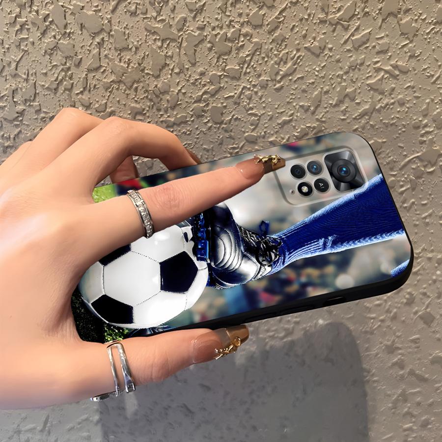 Case for Xiaomi Redmi Note 14 11S 14C 12S 12 11 Pro 12C 13C 10 A4 A5 13 Pro Plus K40 K80 A1 A2 A3 9 8 7 Phone Cover Football
