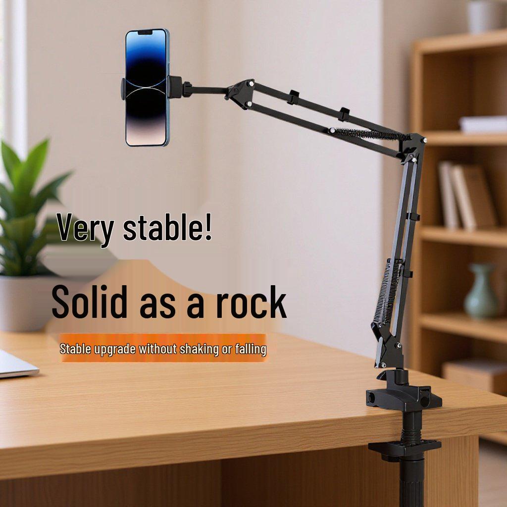 Adjustable Cantilever Phone & Tablet Stand for Bedside or Desktop Use