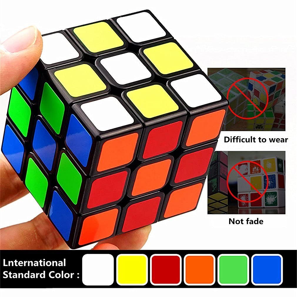 Magic Cube Magician 3x3 3D Puzzle Official WCA International Convention Standard Educational Toy MagicCube Gift Present Toy with Children's Children's