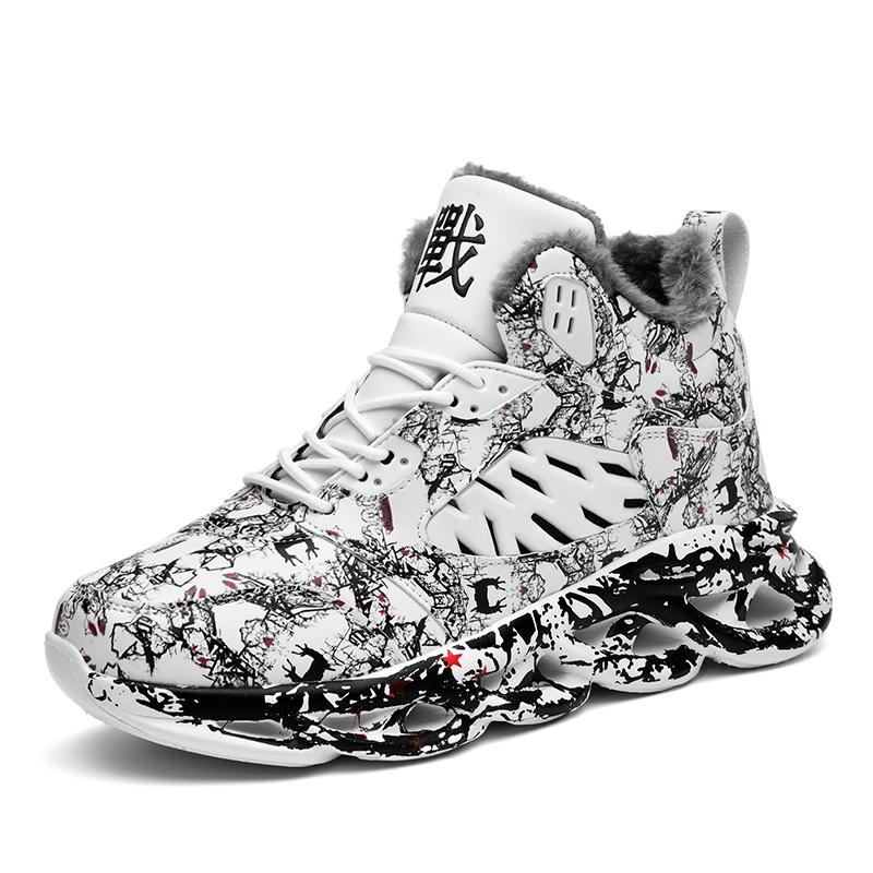 Neue lässige Herren-Sportschuhe mit dicker Sohle, rutschfest, wasserdicht, Herren-Sneakers, Outdoor-Walking, Jogging, Sportschuhe