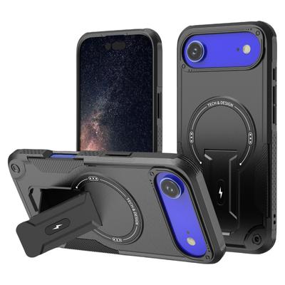Phone Bag Kickstand Case for Iphone 17 Air 16e 15 16 Pro Max 14 12 Pro 16 Plus Iphone17 Iphone15 Iphone14 Wireless Charging