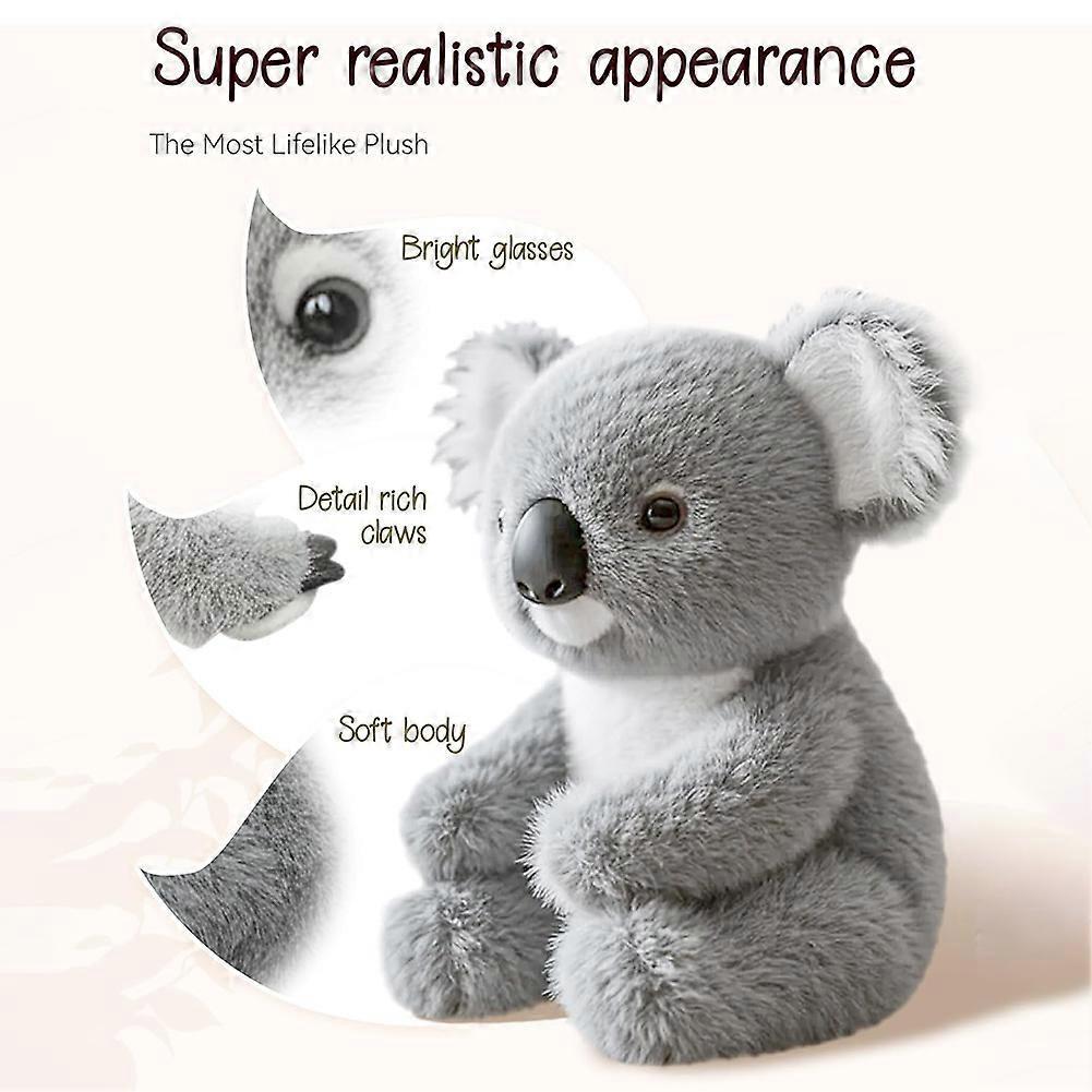 Koaly - La Guarigione Emotiva Koaly su Richiesta, Peluche Koaly per Supporto Emotivo, Imita i Movimenti Naturali per un Comfort Realistico, Bambola Morbida da Coccolare