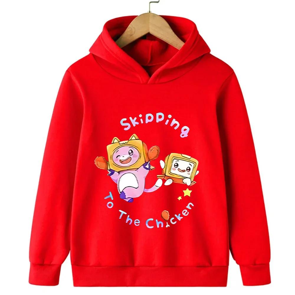 Spring Autumn Children Hoodie Cartoon Print Baby Boy Clothes Funny Streetwear Kids Clothes Girls Long Sleeve Sweatshirt Pullover