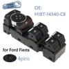 Window Control Switch for Ford Fiesta H1BT-14540-CB Car Accessories Front Left Driver Side Controller Glass Lifter Button 4P