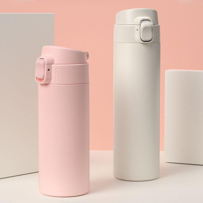 2025 New Model Large-Capacity Thermos Cup for Women, High-End Style for Men, Stainless Steel Water Cup for Students, Men's Cup for Brewing Tea